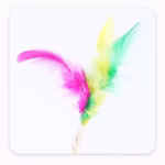 اسباب بازی گربه توپ سیسال پر دار-3