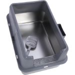 باکس دستشویی و ظرف خاک گربه استیل-3