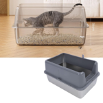 باکس دستشویی و ظرف خاک گربه استیل-4