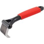 شانه گره باز کن موی سگ و گربه مدل چنگک-1