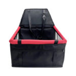 صندلی ماشین سگ و گربه مخصوص صندلی جلو و عقب-مشکی تریم قرمز