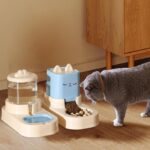 ظرف آب و غذای مخزنی Rabbit مخصوص سگ و گربه-2