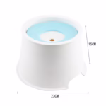 ظرف آبخوری ضد جلبک سگ و گربه مدل دایره ای (4)