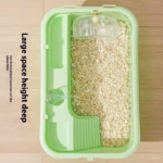 قفس همستر وارداتی کامل با لانه، آبخوری و ظرف غذا (1)