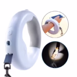 لیش LED سگ اتوماتیک-بند قلاده چراغ دار با مخزن کیسه جمع آوری