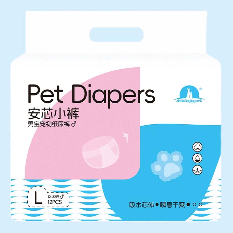 پوشک سگ نر ۱۲ عددی | محافظ بهداشتی و ضد نشت