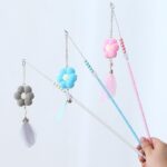 اسباب بازی چوب بازی گربه مدل گل زنگوله دار