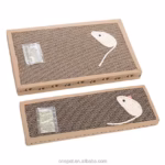 تخته اسکرچر گربه مدل Mouse همراه با پودر کت نیپ-1