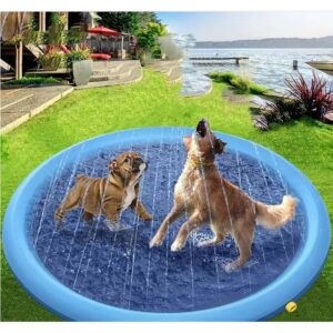 تشک آبپاش سگ و گربه مدل Splash Pad | پد آب بازی و خنک کننده
